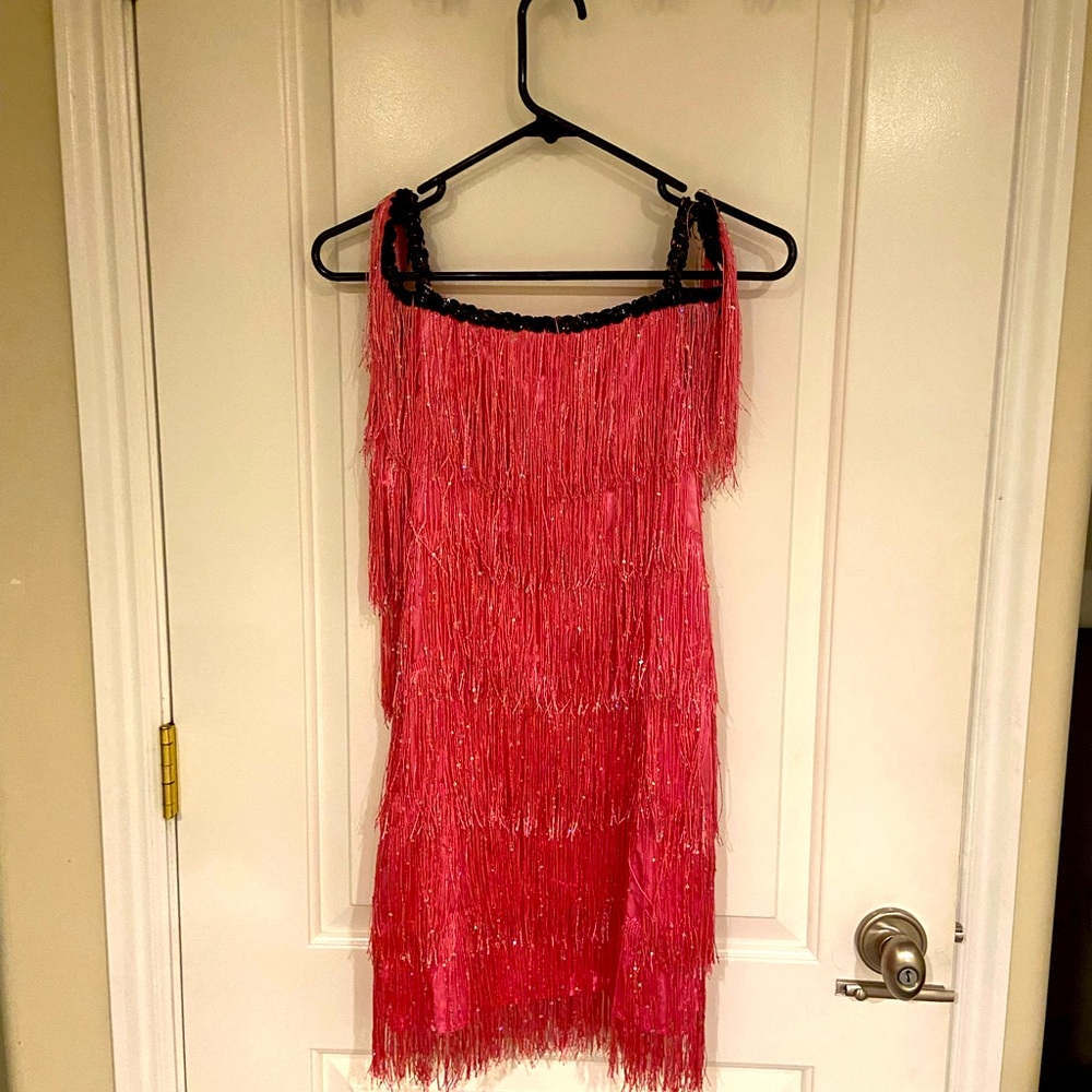 Chasing fireflies PINK flapper costume